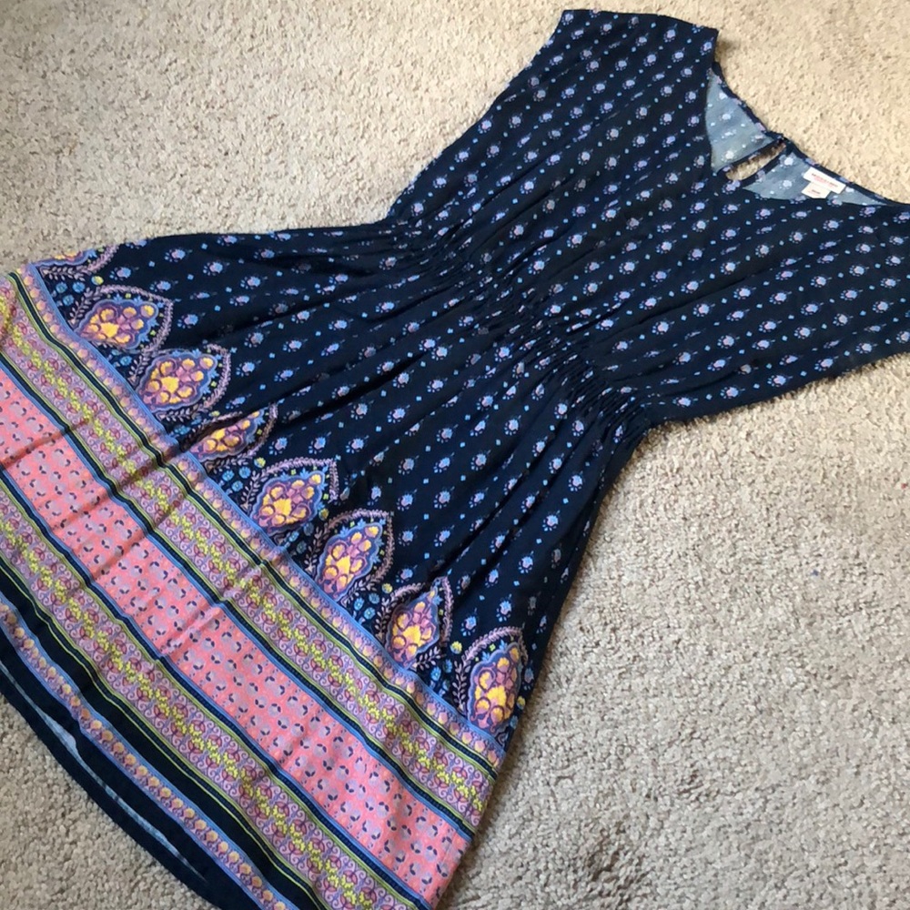 Blue sun dress